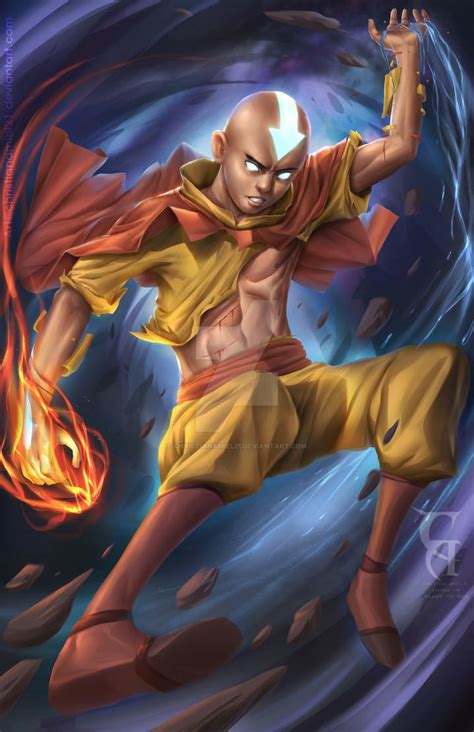 Avatar Aang Fanart by christianamiel21 on DeviantArt