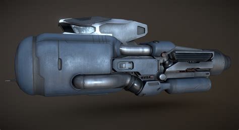 Industrial Ship - Concept by Alexander Preuss - DownloadFree3D.com