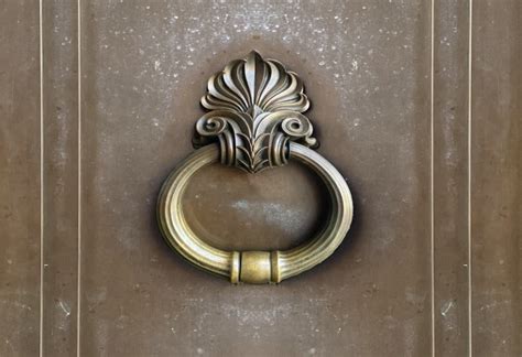 Copper Door Big Knocker Door Wrap