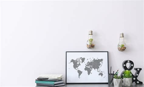 PRINTABLE Dotted World Map Poster, Unframed Digital Artwork, Map Gifts ...