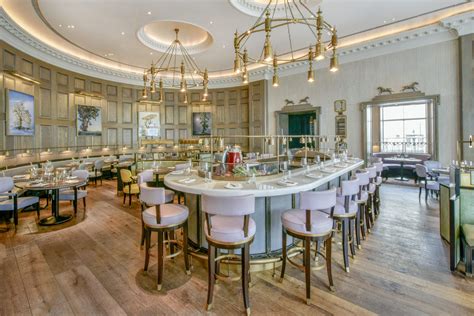 The Langham Hotel, Portland Place W1 Roux at the Landau, acclaimed hotel restaurant ...