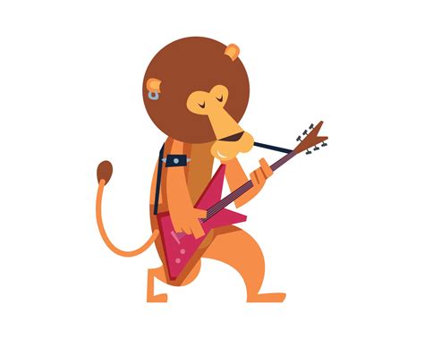 Animals with music instruments 3221993 Vector Art at Vecteezy