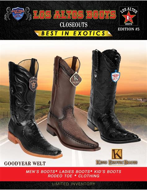 Los Altos Boots 2019 Overstock Ed 5 by Los Altos Boots - Issuu