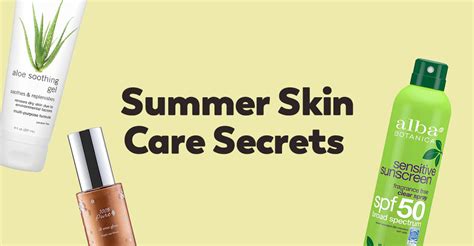 Summer Skin Care Secrets for a Beautiful, Healthy-Looking Glow - Fitnessexpress123