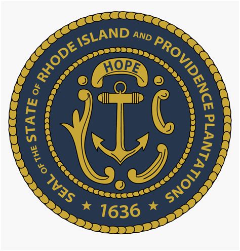 Rhode Island Commerce Logo - Rhode Island Colony Seal, HD Png Download - kindpng