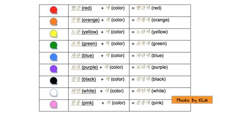 Colors Are Everywhere! | Korean Language Blog