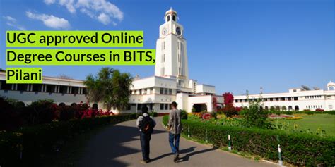 UGC approved Online Degree Courses in BITS, Pilani, Online UG, PG Courses