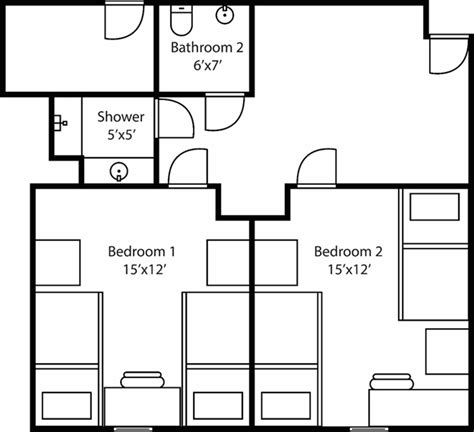 Floor Plan & Tour | Keiser Student Living