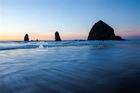 Haystack Rock Tide Change - Cannon Beach Photo