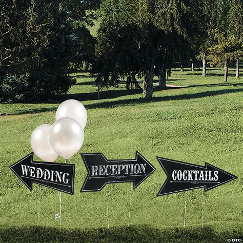 Wedding & Reception Yard Signs - Discontinued