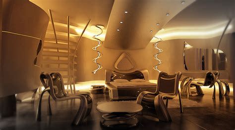 Futuristic Hotel Room 2020 :: Behance