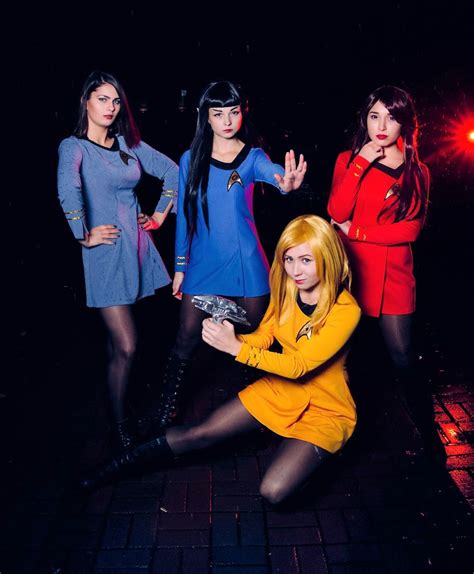 trekies | Star trek cosplay, Star trek crew, Star trek uniforms