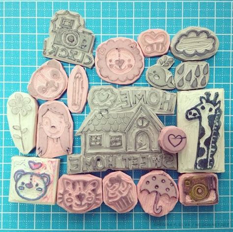 How to carve eraser stamps | by Reg Silva | Wedgienet | Medium