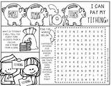 Tithing Coloring Page LDS Printable FREEBIE  Melonheadz sketch template