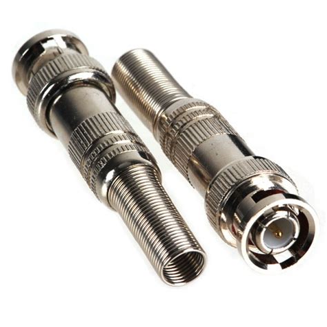 BNC Connectors Male Head with Spring 10-Packs - Free Shipping - ThanksBuyer