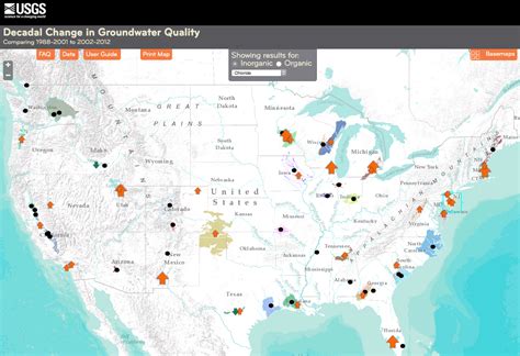 USGS Map Reveals Long-Term Changes in America’s Groundwater Quality ...