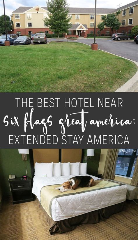 The Best Hotel Near Six Flags Great America: Extended Stay America Gurnee | Great america, Best ...