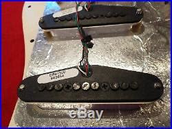 » Fender Deluxe Strat Stratocaster loaded pickguard Dimarzio Pickups w ...