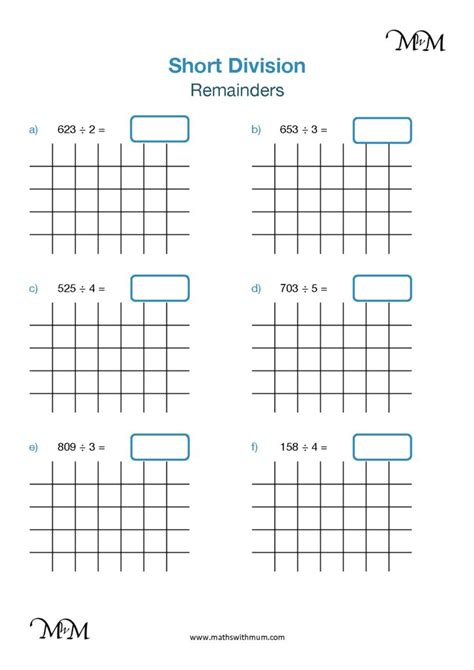 Short Division with Remainders - Maths with Mum