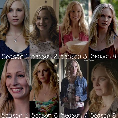 Caroline Forbes through the seasons part 1 | The vampire diaries ...