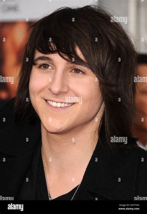 Mitchel Musso arrives at Hannah Montana: The Movie, World Premiere at The El Capitan Theatre in ...