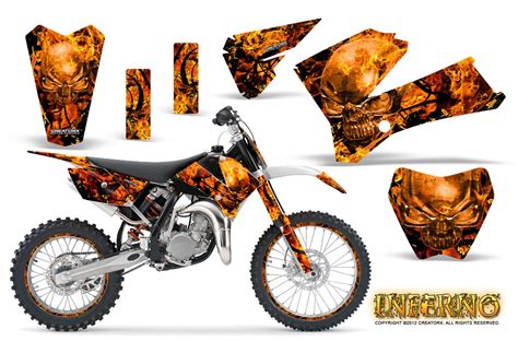 KTM MX Graphics Kit for KTM SX 85 / 105 2006 -2012