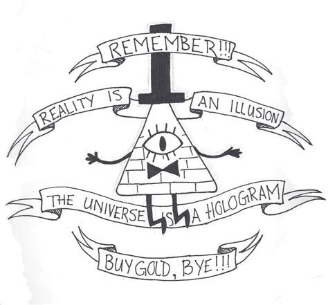 Bill Cipher Tattoo by dont-fear-the-ghosts on DeviantArt