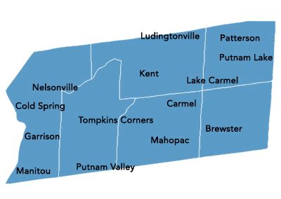 Map Of Putnam County Ny - Maping Resources