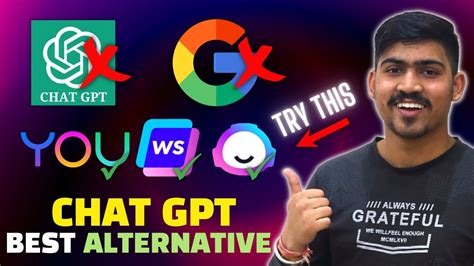 CHAT GPT Alternative - Best Chat Gpt Alternatives | Must Try 🔥 - YouTube