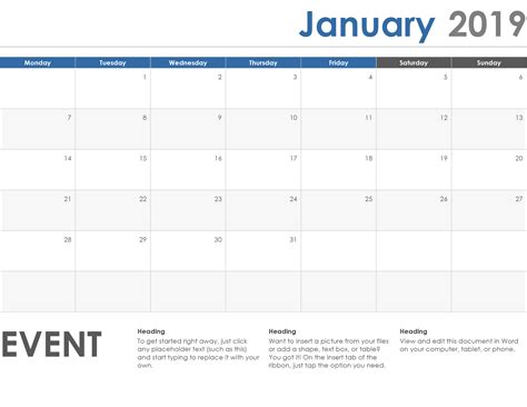 outlook blank calendar template example calendar printable - outlook ...