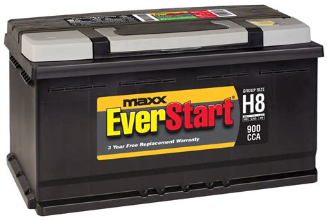 EverStart Maxx Lead Acid Automotive Battery, Group Size H8 (12 Volt/900 CCA) – Walmart Inventory ...