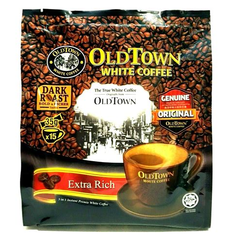 Old Town 3-In-1 Instant Extra Rich White Coffee 15 Sticks x 35g ( Pack of 12 ) - Other Coffee