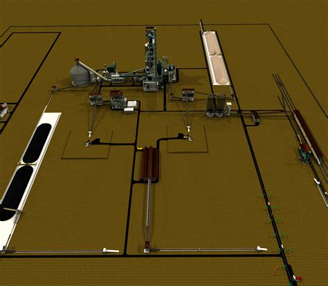 Cement Plant Layout free 3D Model- CGTrader.com