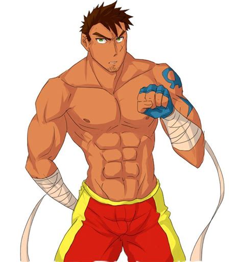 Fighters Muscle Man by a2282005.deviantart.com on @DeviantArt | Muscle men, Guy drawing ...