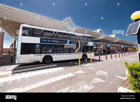 Jersey Airport Departures The Channel Islands Stock Photo - Alamy