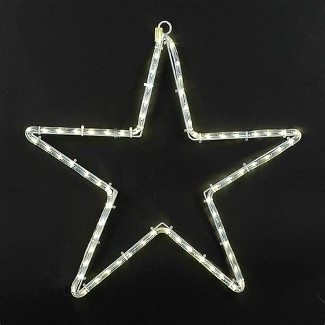 24" Simple Christmas Star LED Rope Light Motif - Novelty Lights Inc