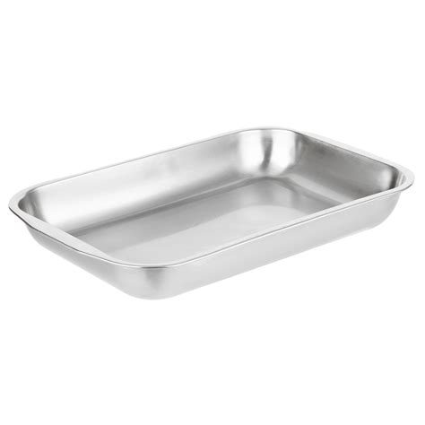 Stainless Steel Baking and Roasting Pan - 15" x 10" x 2"