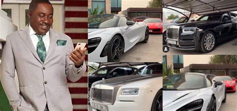 Video Showing The Luxurious Cars Parked Inside Osei Kwame Despite’s House Surfaces Online As He ...