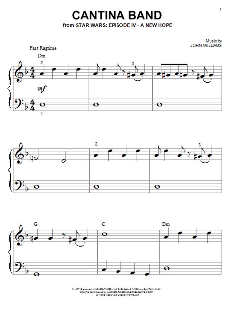 Cantina Band | Sheet Music Direct