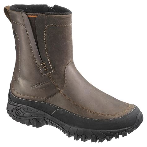 Men's Merrell Shiver Waterproof Pull-on Boots - 583681, Winter & Snow Boots at Sportsman's Guide