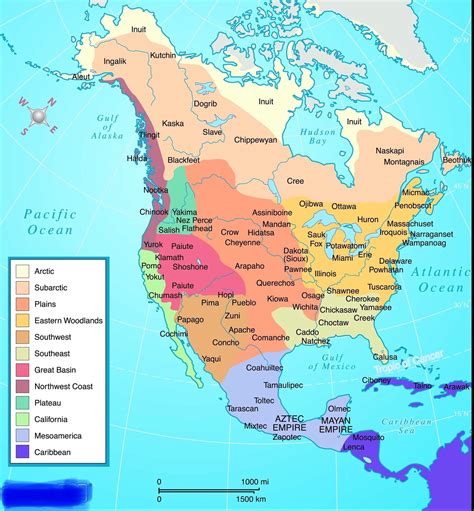 Indigenous Map Of North America