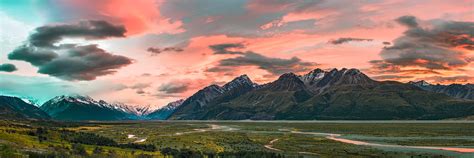 On the road to Aoraki.. | This was the magnificent sunrise t… | Flickr