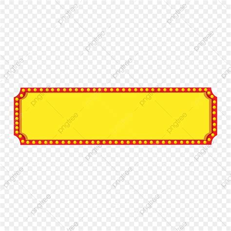 Frame Text Box Vector Art PNG, Yellow Title Box Text Border Frame Design, Box, Text, Text Box ...