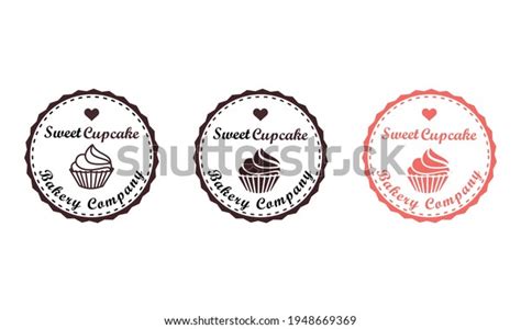 Cupcake Bakery Logo Template Illustration Stock Vector (Royalty Free) 1948669369 | Shutterstock