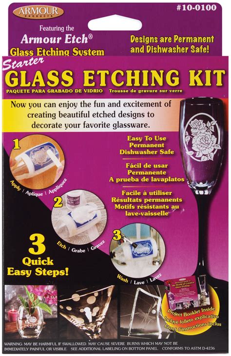 Glass Etching Starter Kit- | eBay