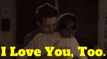 I Love You Too Grey's Anatomy Hug American Series GIF | GIFDB.com