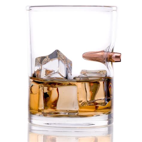 .308 Real Bullet Handblown Whiskey Glass #catsdiycave | Bullet whiskey, Whiskey, Whisky glass