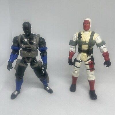 GI Joe Snake Eyes Vs Storm Shadow V7 V10 loose 2001 Hasbro Set of 2 | eBay