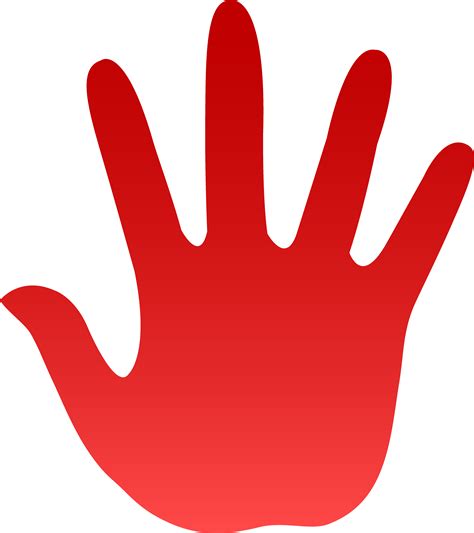 Cartoon Handprints - ClipArt Best