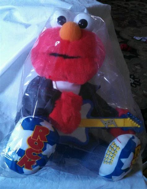 Sesame Street Rock & Roll Elmo (In Box, Never Opened) Tyco 1997 !!SUPER COOL!! | #1835541783